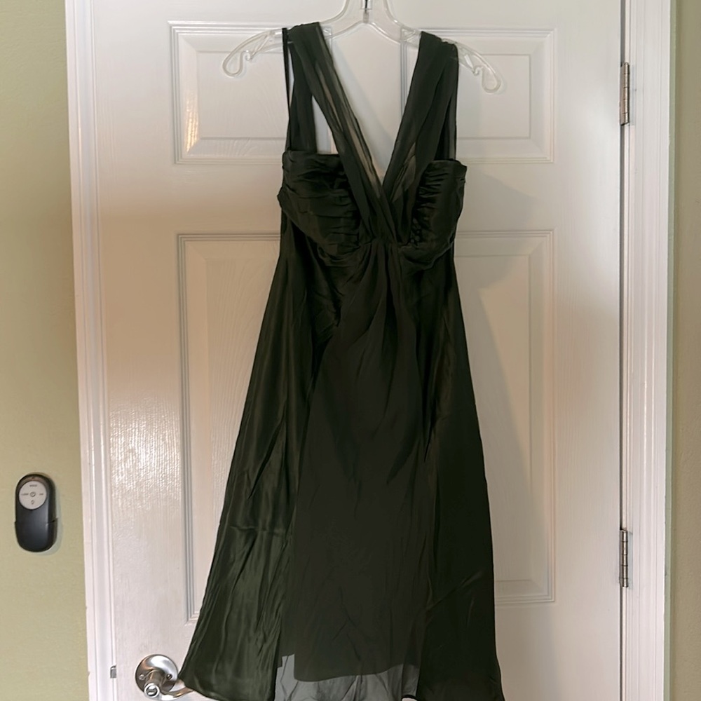 Forest Green cocktail dress size 8P